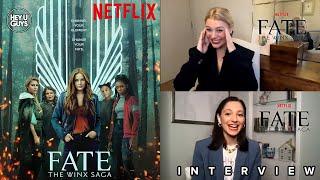 Fate The Winx Saga - Hannah van der Westhuysen & Elisha Applebaum on Netflix's Big New YA Fantasy