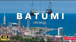 Batumi 4k City Tour | The Las Vegas of Georgia on the Black Sea | 4K 60fps by Drone |Batumi Georgia