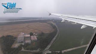 MSFS | Fenix A321 | Parallel 42 Immersion is AMAZING! | Wet Munich Landing