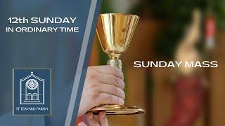 St. Edward Sunday Catholic Mass - June 22, 2025