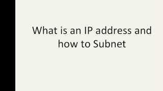 TCP/IP Subnet Masking made easy