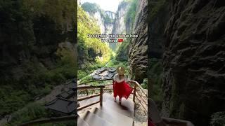 Don’t miss this beautiful site in China! Wulong Three Natural Bridges in Chongqing #china #travel