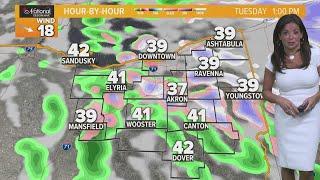 When will the snow end? Cleveland weather forecast with Hollie Strano for April 19, 2022