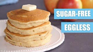 Refined Sugar Free Eggless Pancakes | How Tasty Channel