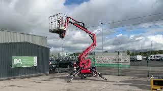 2007 HINOWA GOLDLIFT 14.70 TRACKED ARTICULATED SPIDER BOOM LIFT FOR AUCTION