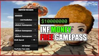 OP Survive 100 Days In Nuclear Shelter Script Hack • Infinite Money • Free Gamepass [Roblox]