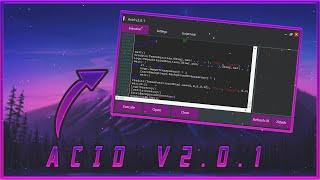 ROBLOX |  Free Script Executor | No Key/Ads |  Acid v2.8.7  |  Level 6 Exploit 