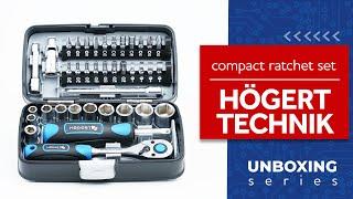 Pocket Ratchet Wrench Set - Högert Technik HT1R462 [UNBOXING]