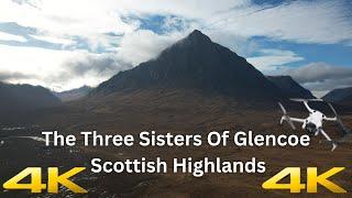 The A82 Scenic Road Scotland Glencoe Three Sisters Ballachulish DJI Mini 4 Pro/Air2s [4k] #scotland