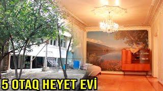 5 OTAQLI GENİŞ HƏYƏT EVİ SATILIR !