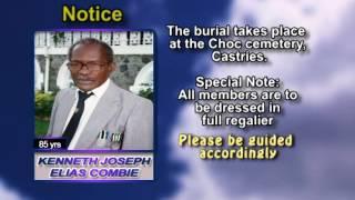 Kenneth Joseph EllisCombie Lodge Notice