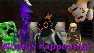 A Protogen goes on a spooky bizarre adventure (Gmod)