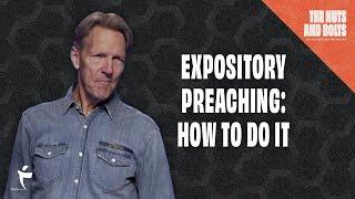 Expository Preaching: How To Do It | Ecclesiastes 12 | Pastor Skip Heitzig