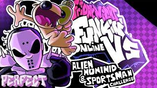 Friday Night Funkin' - Perfect Combo - ONLINE VS. [SPORTMAN & ALIEN UPDATE] Mod [HARD & FU*KED]