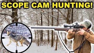 SCOPE CAM Predator Hunting with NEW Bolt-Action!!! (Catch Clean Cook)