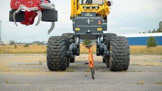 No 2 Ground clearance from 4 inches (11cm) up to almost 4 feet (1,2 m) with Eco Log harvesters (2/3)