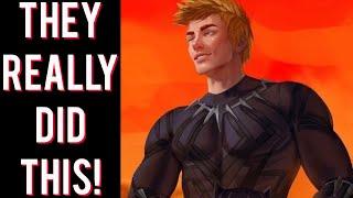 Black Panther is WHITE! Marvel actually did the unthinkable and it's INSANE!