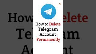 How to Delete Telegram Account Permanently #shorts #telegram