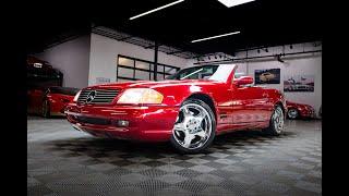 2002 Mercedes-Benz SL500! Only 28K miles! Xenon Headlights and AMG Wheels! Firemist Red Metallic!