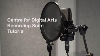 CDA Recording Studio Tutorial 2023