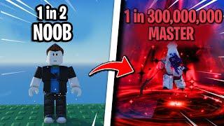 Going From NOOB to PRO in 48 HOURS on Roblox SOL'S RNG!