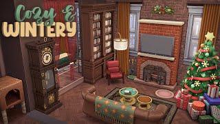 Cozy & Wintery Apartment  | The Sims 4 Speed Build