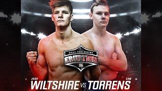 Eruption Muay Thai 15: Cameron Torrens vs Josh Wiltshire