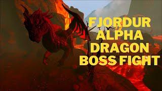 Alpha Dragon Boss Fight Ark Fjordur