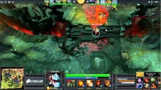 Dreamhack Winter 2011 - DotA 2 Finals - Fnatic vs Wild Honey Badgers - Game 2