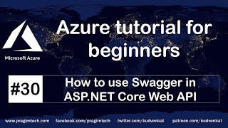 How to use swagger in asp.net core web api