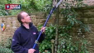 Spear & Jackson Telescopic Tree Pruner with Lee Bestall