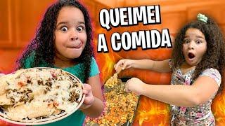 24 HORAS SÓ COMENDO COMIDAS QUE EU MESMA COZINHAR