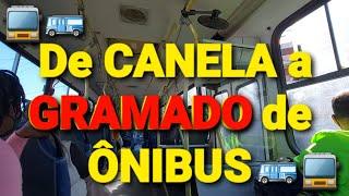 [vlog] De CANELA a GRAMADO de ÔNIBUS 