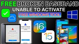  Free Broken Baseband Bypass on Windows iOS 16.7/15.7.9 | Fix Unable to Activate on iPhone/iPad