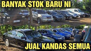 BANYAK STOK BARU NI MOBIL BEKAS DI SHOWROOM GARASI OM ANDRE MURAH SEMUA