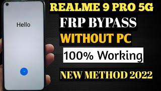 Realme 9 Pro 5G Frp Bypass UI 3.0 Update || All Realme Android 12 Update Frp Bypass Without PC 2022