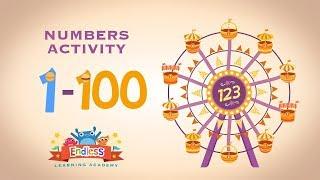 Learn Number From One to Hundred 1 - 100 in English Endless Numbers