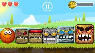 Red Ball 4 - Basketball - All Levels - Вall Friends - Gameplay Volume 1,2,3,4,5 on Red Ball 4