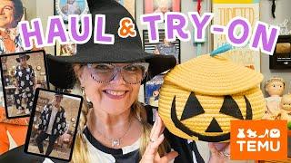 Spooky Season Decor & Plus Size Fashion From Temu | Try-On Haul