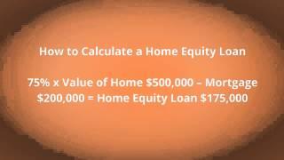 How to Calculate Home Equity Loan BC