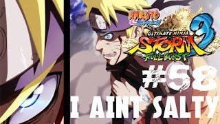 WHO PUT SALT IN THIS? - Naruto Storm 3 Full Burst PC Online Match #58