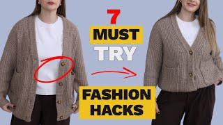 7 VIRAL Fashion Hacks You NEED to Try!(Look Stylish Instantly)