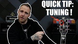 Matt The Riff Master's Quick Tip: Tuning Your Guitar!