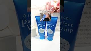 Trying facial wash giselle #senka #facialwash #facewash #giselle