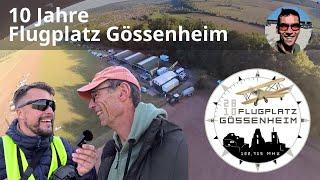 Flugplatzfest - 10 Jahre Gössenheim - ein toller UL-Platz in traumhafter Lage - Home of Pilot_Frank