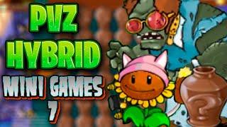 УНИКАЛЬНЫЕ УРОВНИ | PVZ HYBRID MINI GAMES (7/?)