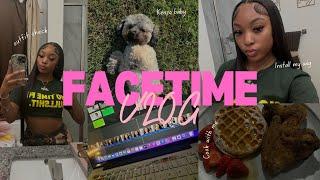 facetime vlog: Hanging with friends + college party + moving out + cook with me + girl chit chat