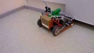 Homemade Arduino-based vacuum cleaner robot project.