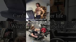 Cardio or Weights? What's better for you? #fitness #motivation
