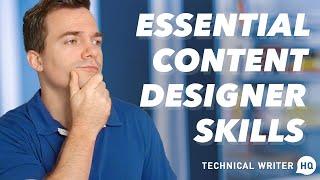 Essential Content Designer Skills 2022